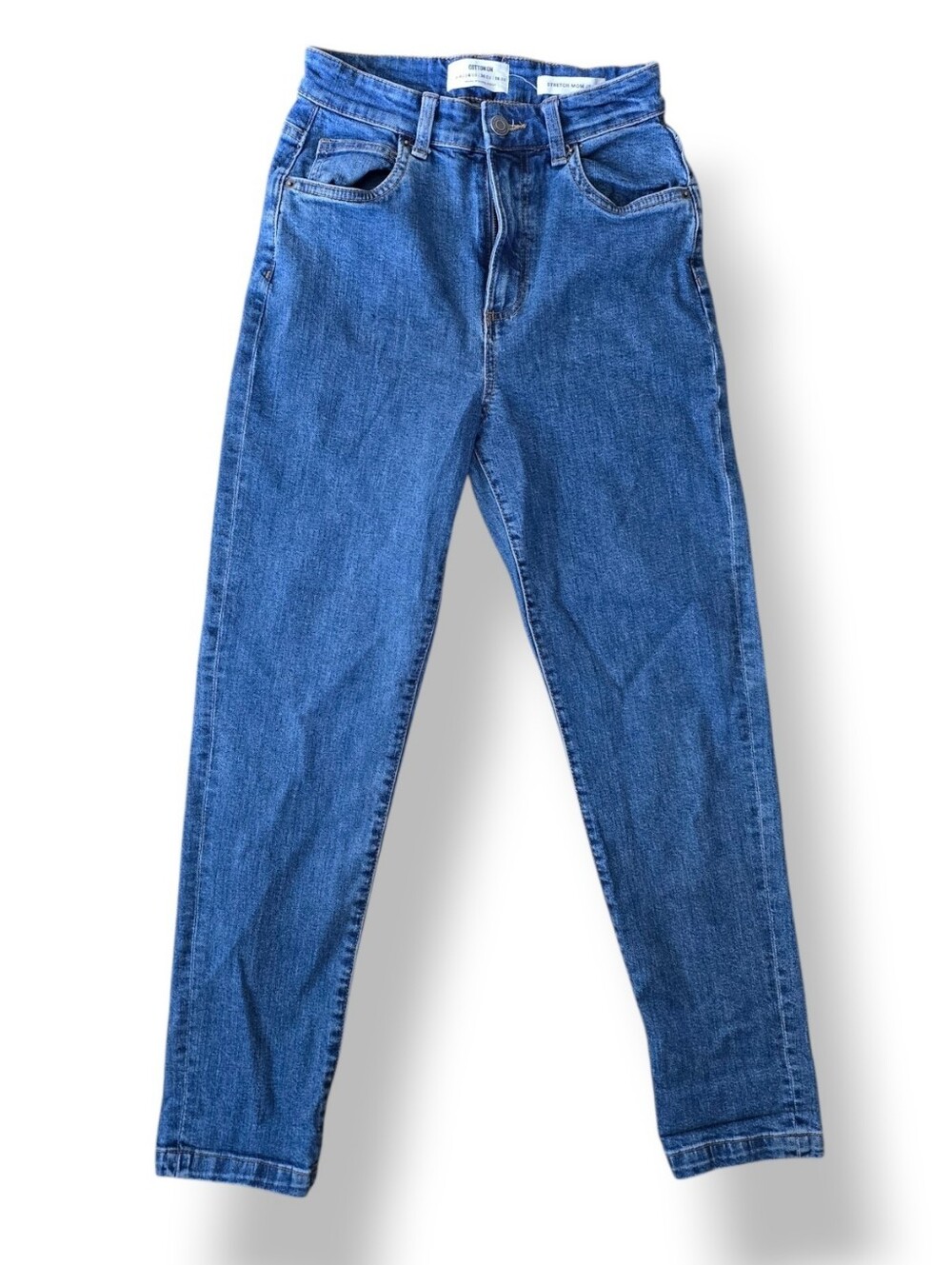 Cotton On Classic High-Rise Stretch Mom Jean Blue Women’s Jeans Size 4